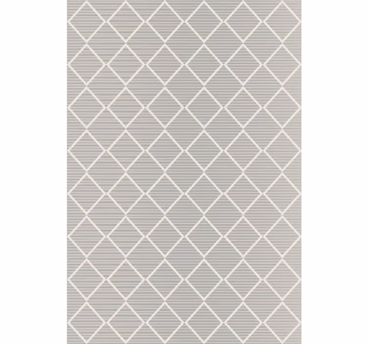 Wallpaper office in irregular gray rhombuses - TenStickers