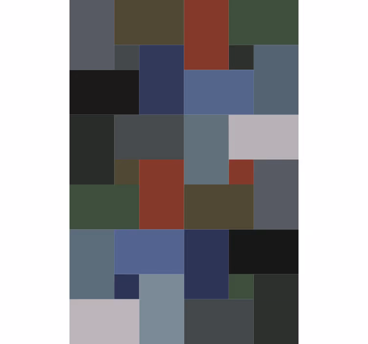 Wallpaper office in solid color modern style - TenStickers