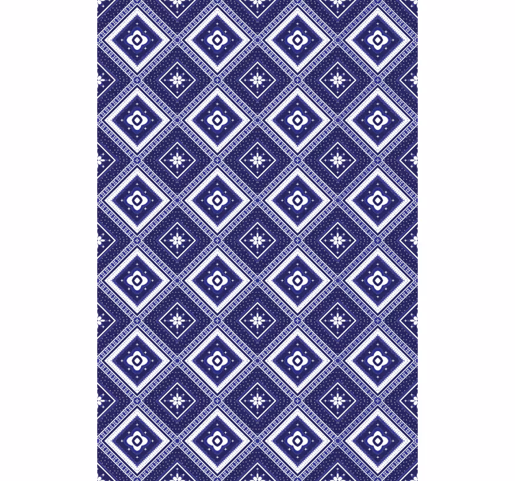 Hallway wallpaper modern tiles mosaic design - TenStickers