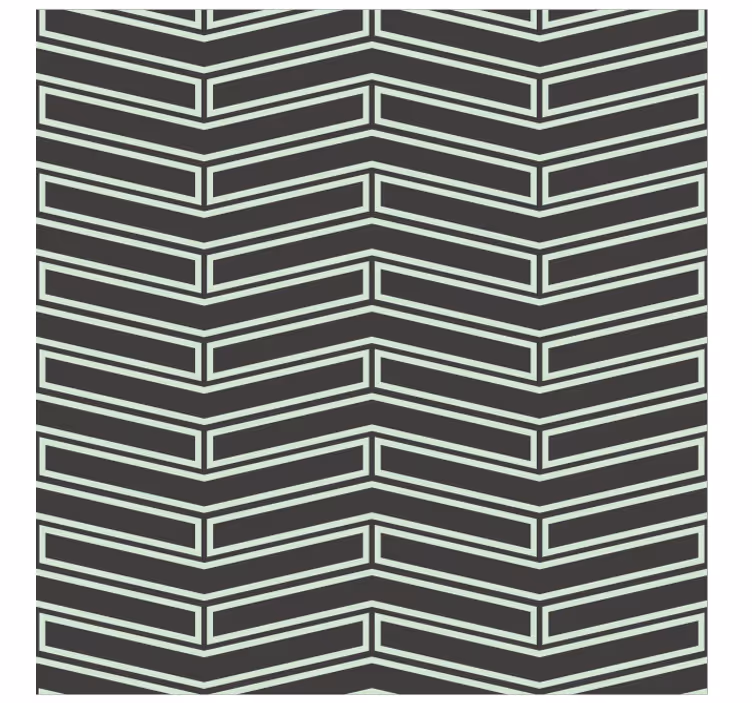 Wallpaper geometric chevron lines - TenStickers