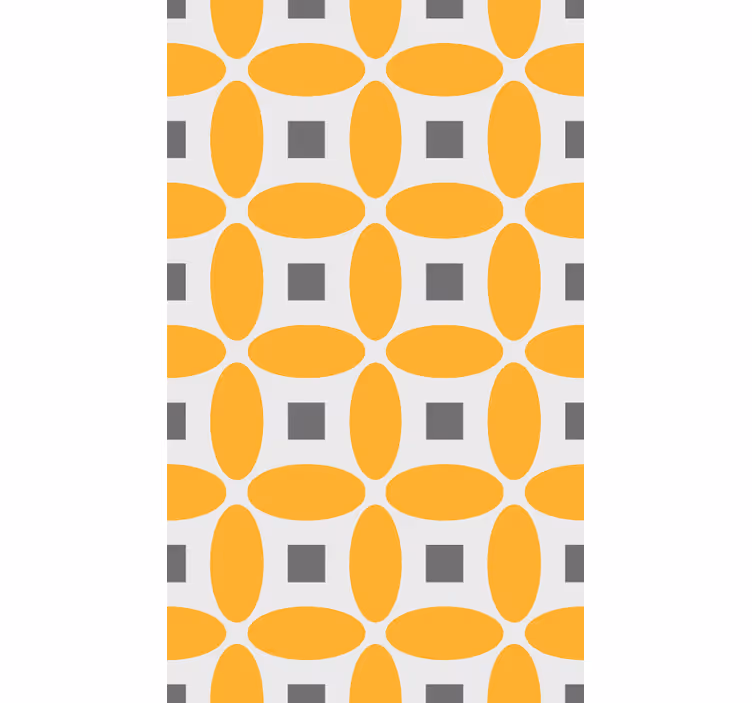 Wallpaper geometric circles design - TenStickers