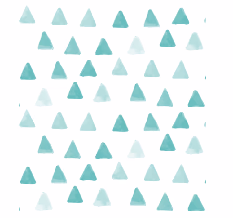 Wallpaper geometric triangular patterns - TenStickers