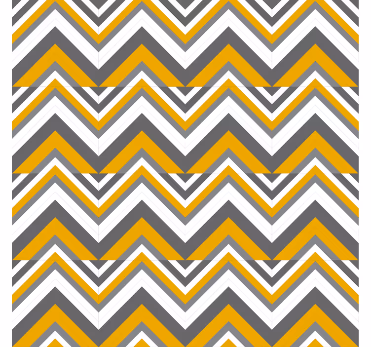Wallpaper geometric chevron stripe design - TenStickers