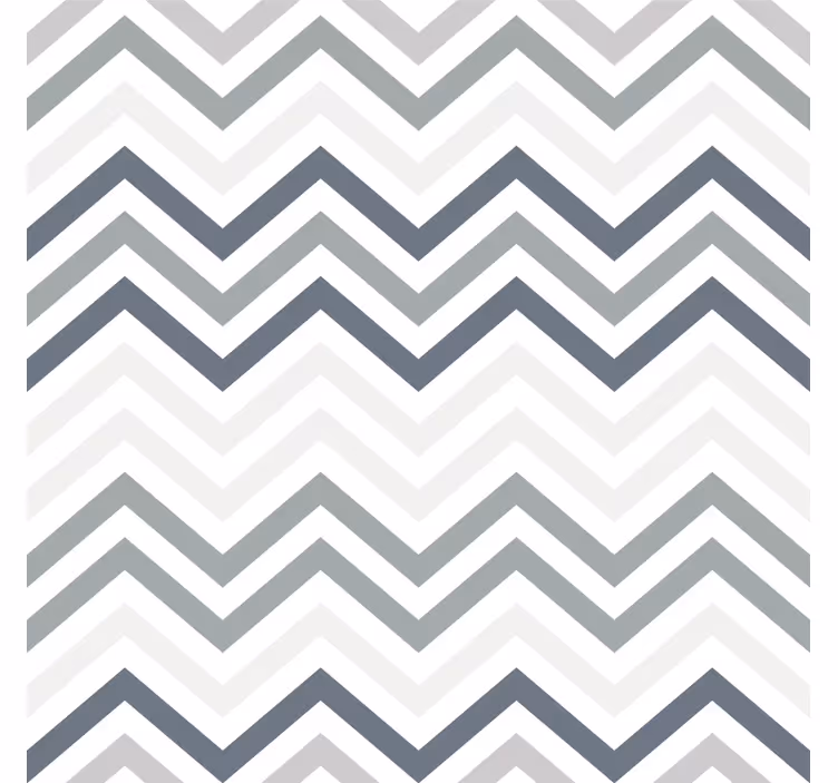 Wallpaper geometric chic chevron pattern - TenStickers