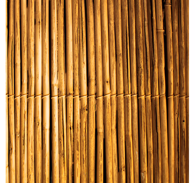 Textured wallpaper with bamboo texture effect - TenStickers