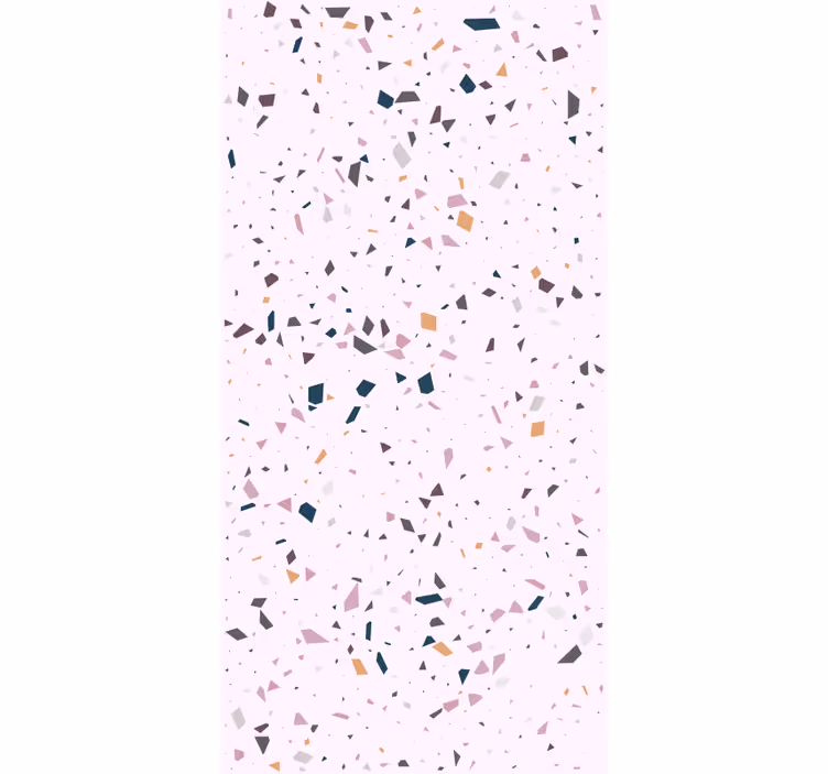 Marble effect wallpaper in colorful geometric shards - TenStickers