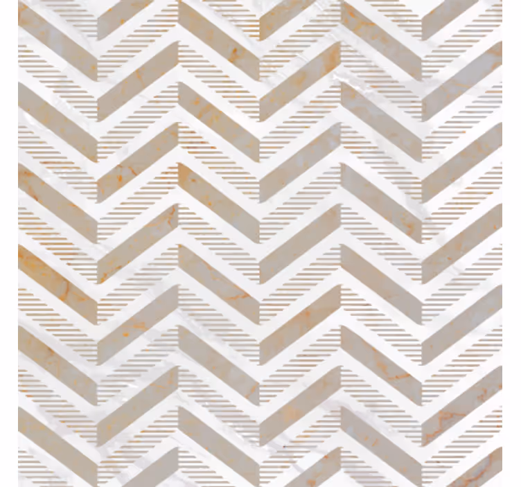 Stone effect wallpaper white matte marble kitchen - TenStickers