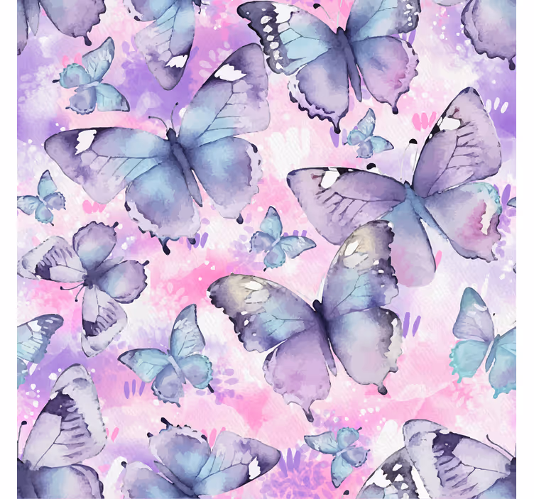 Splash style wallpaper childrens room - TenStickers