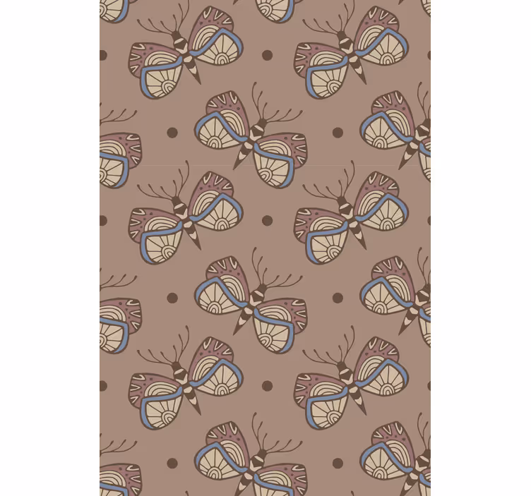 Butterflies wallpaper inspirational vintage win - TenStickers