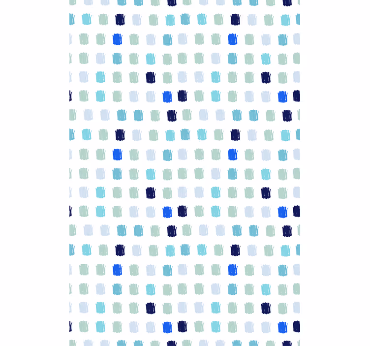 Nordic wallpaper in various shades of blue - TenStickers