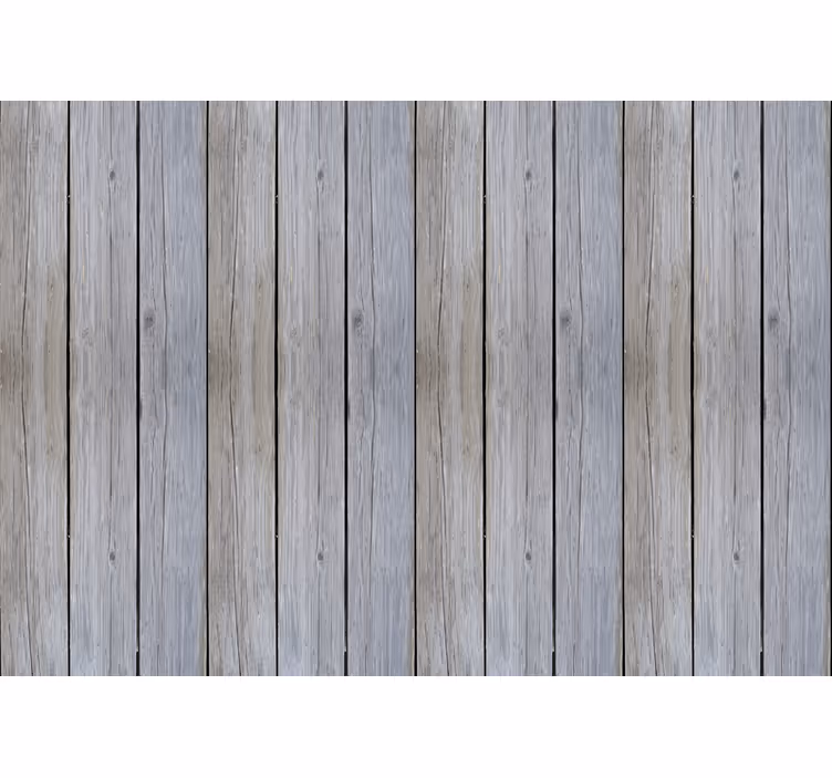 Nordic wallpaper in gray raw wood style - TenStickers
