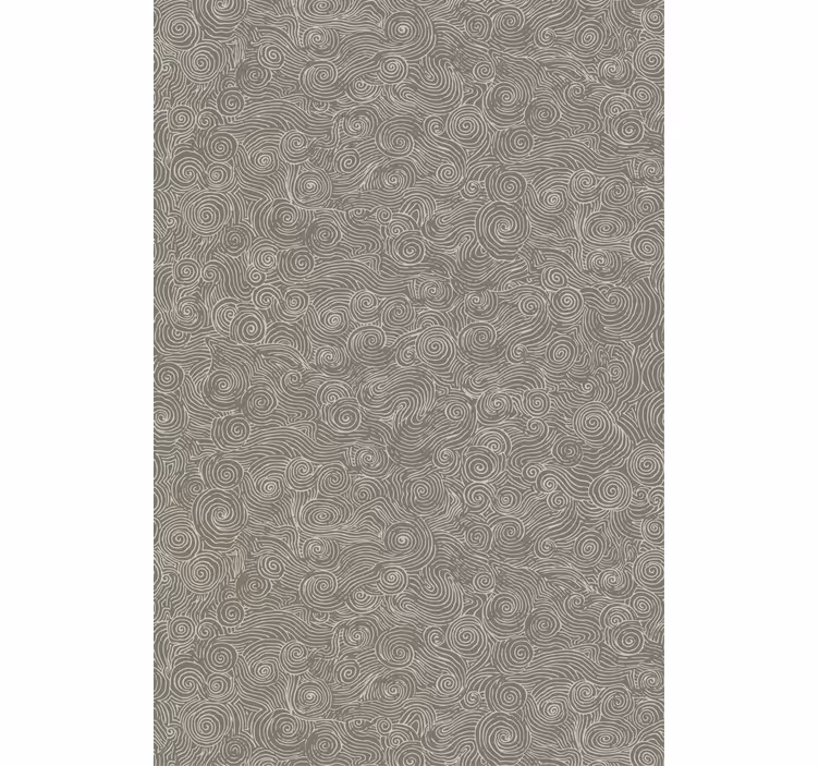 Textured wallpaper swirled line designs - TenStickers