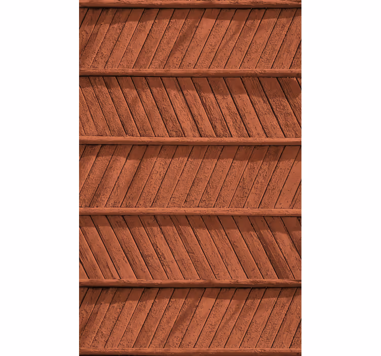 Textured wallpaper herringbone wood pattern - TenStickers