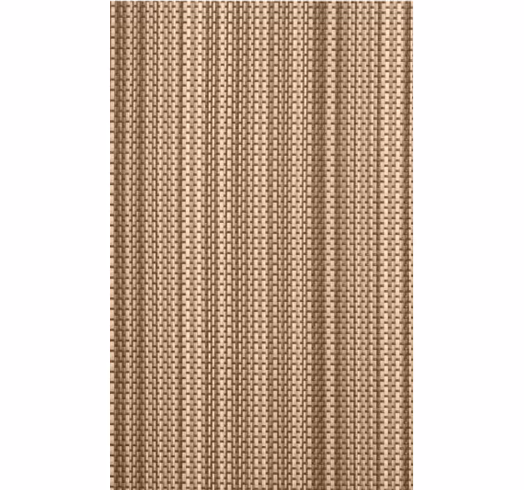 Living area wallpaper natural fiber look - TenStickers