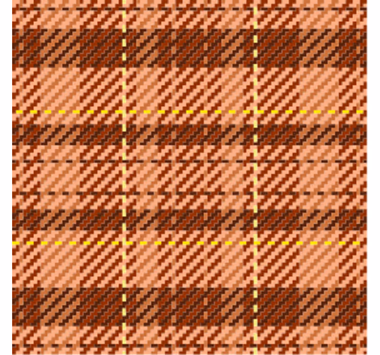 Retro wallpaper with 70s square pattern design - TenStickers