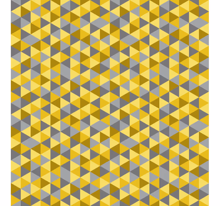 Nordic wallpaper in geometric pattern design - TenStickers