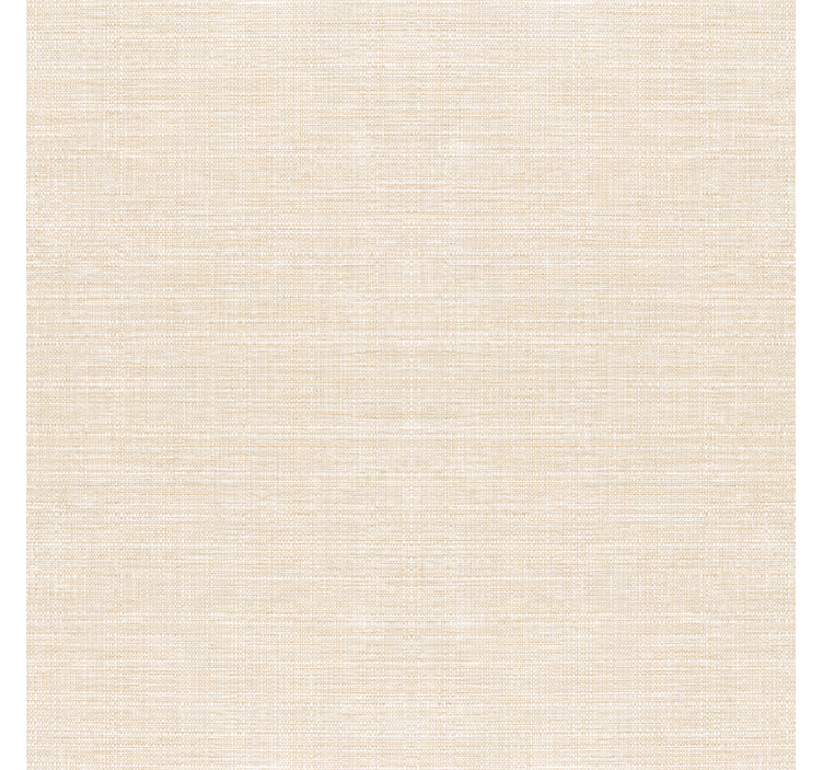 Living area wallpaper thin jute beige design - TenStickers