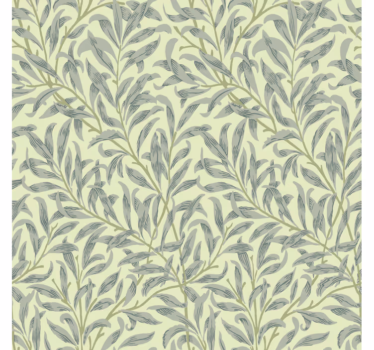Thin branches kitchen wallpaper - TenStickers