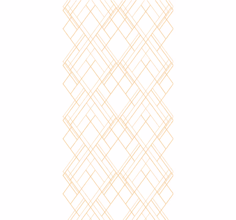 Contemporary wallpaper with golden irregular lines - TenStickers
