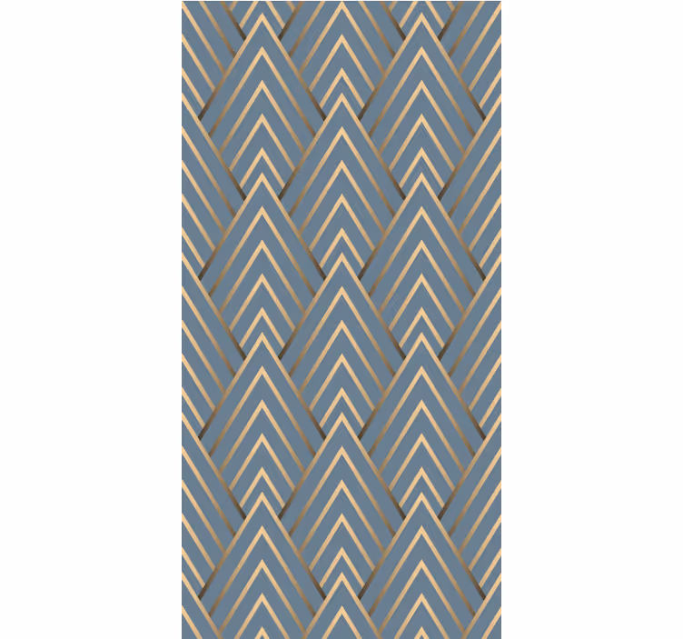 Contemporary wallpaper stylish geometric design - TenStickers
