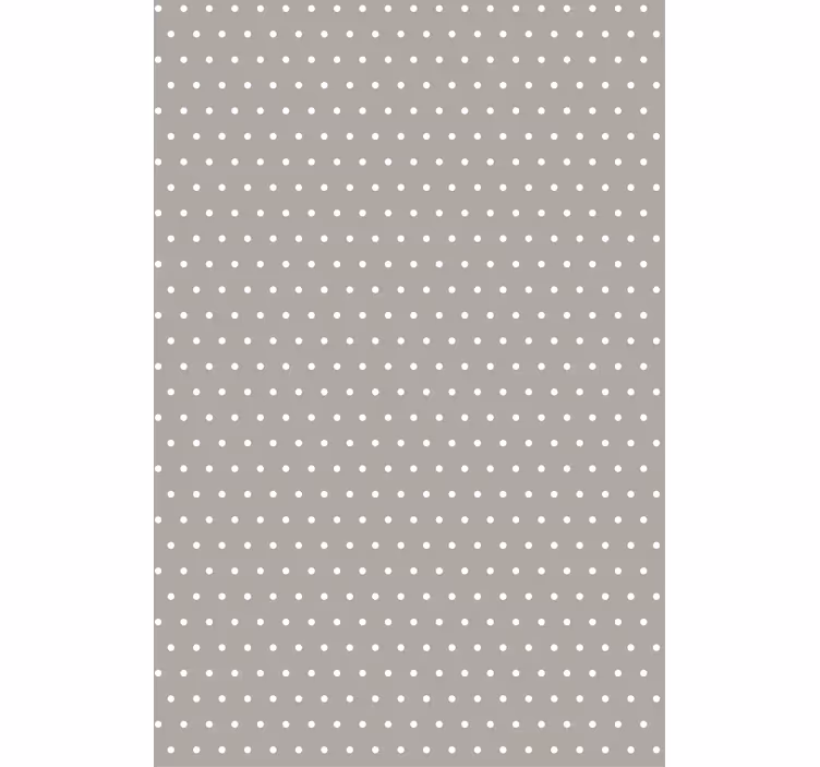 Contemporary wallpaper in grey dotted pattern - TenStickers