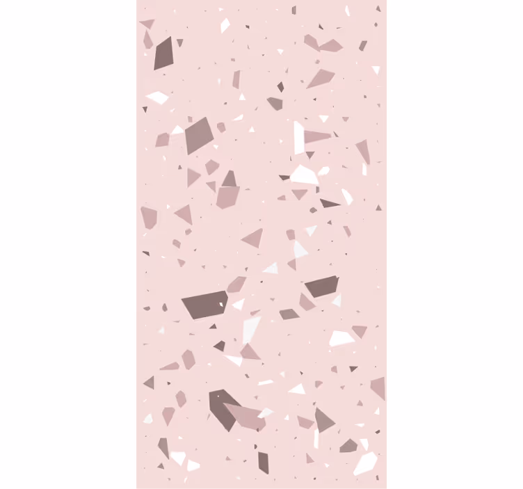 Kitchen wallpaper in pink textured design - TenStickers