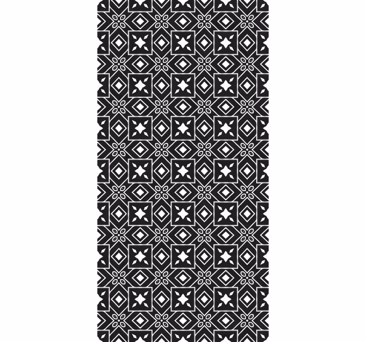 Kitchen wallpaper in black and white style - TenStickers