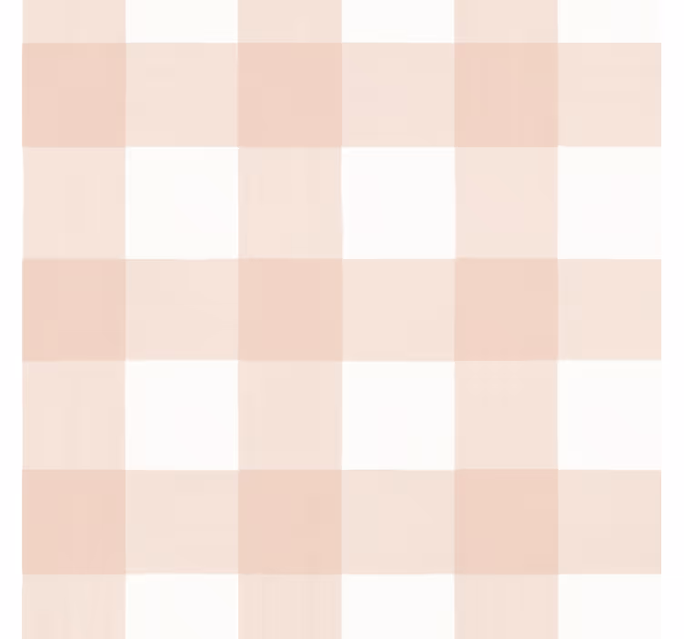 Wallpaper childrens room pink check wallpaper - TenStickers