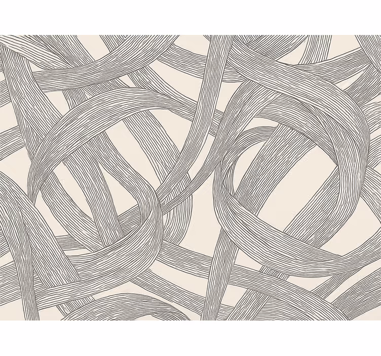 Living area wallpaper modern abstract murals - TenStickers