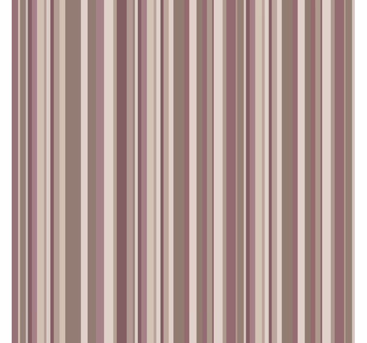 Master bedroom wallpaper in stripped pink - TenStickers