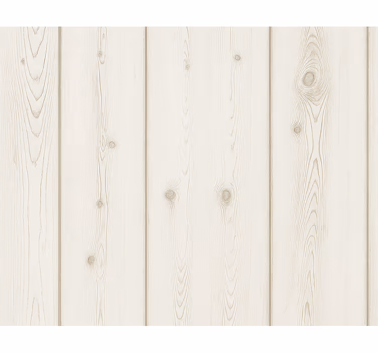 Living area wallpaper whitewashed wood effect - TenStickers