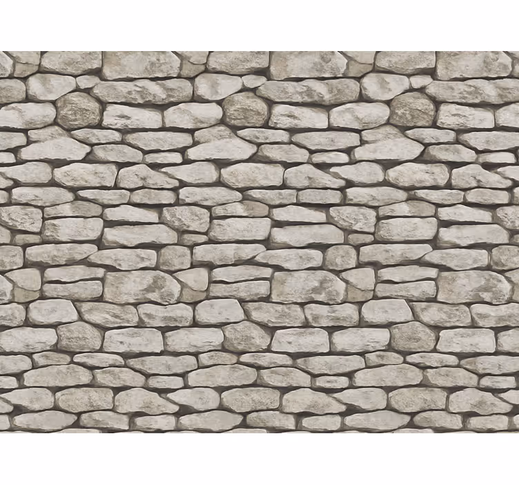 Living area wallpaper 3d stone texture design - TenStickers