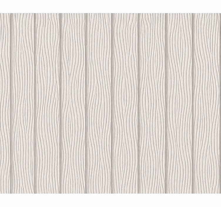 Living area wallpaper 3d wood panel effect - TenStickers