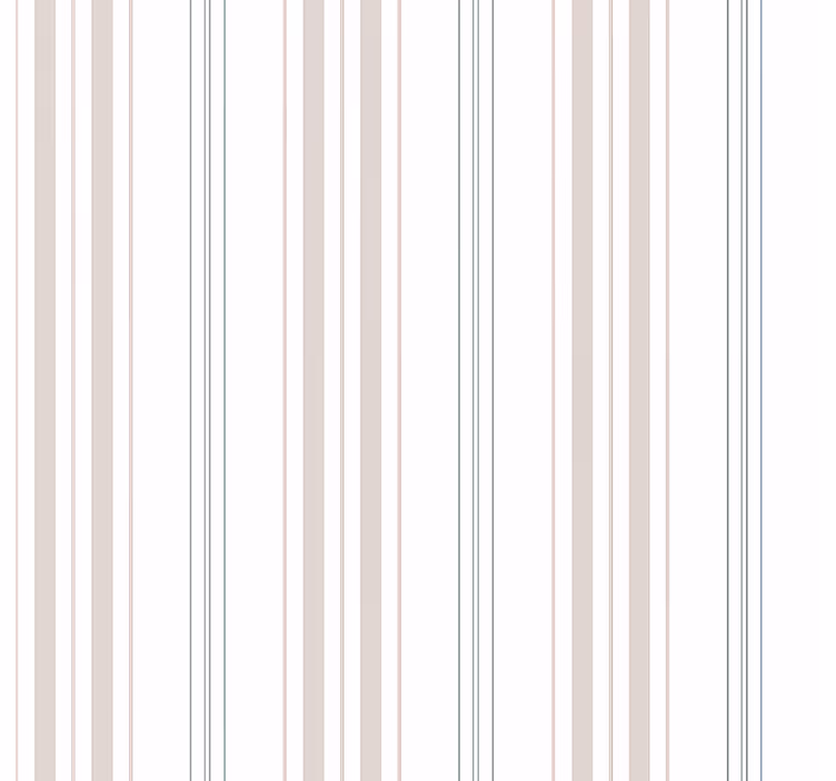 Wallpaper childrens room pastel thin stripes - TenStickers