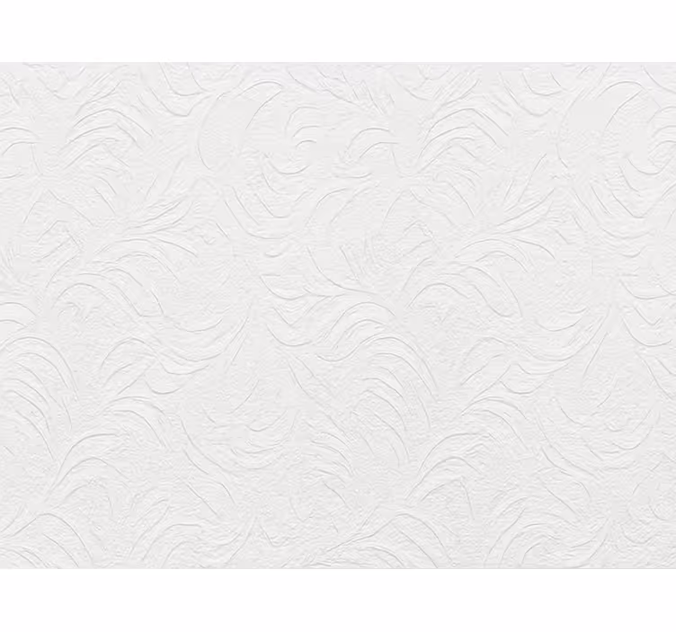 Living area wallpaper minimalistic white textured - TenStickers
