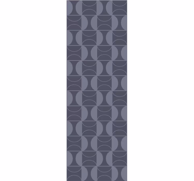 Wall paper in bedroom blue design with japandi style - TenStickers