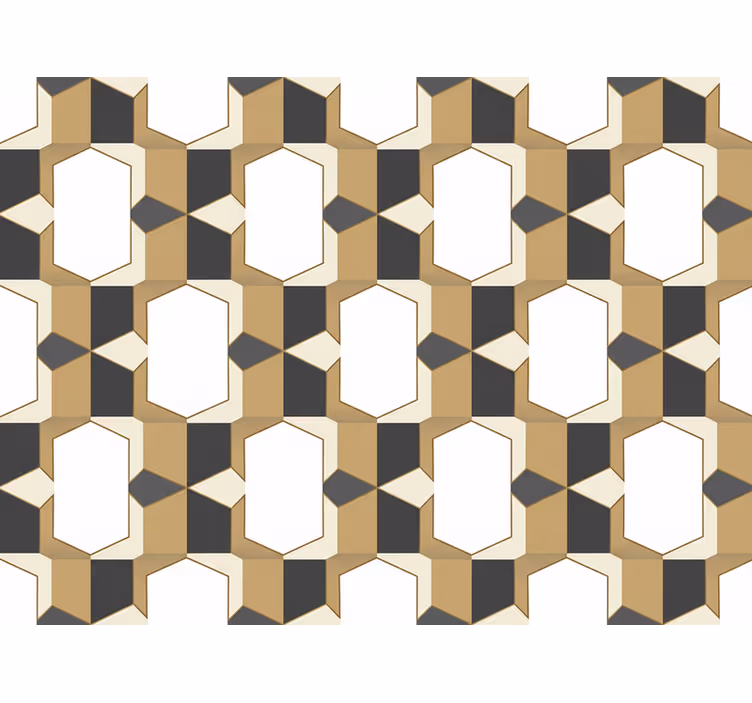 Classic wallpaper with checkered design - TenStickers