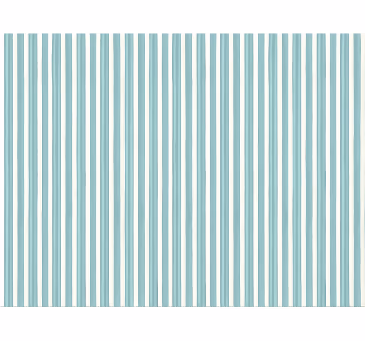 Wallpaper vertically striped muted teal organic stripes - TenStickers