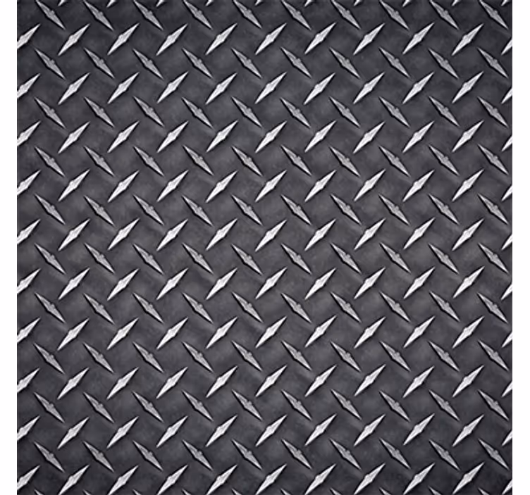 Metal effect wallpaper decorative metal lack - TenStickers