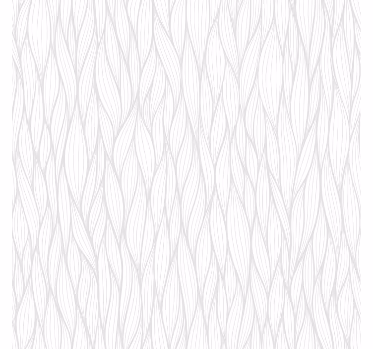 Wallpaper white wavy lines - TenStickers