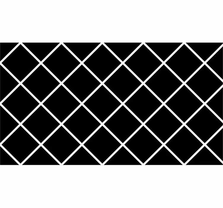 Black wallpaper with contemporary geometric lines - TenStickers