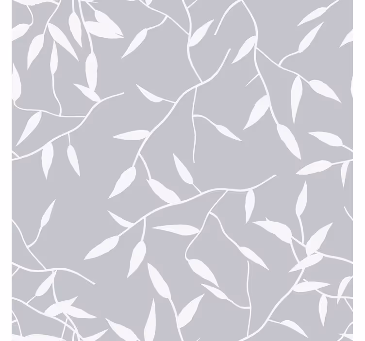 White branch  Modern Wallpaper - TenStickers
