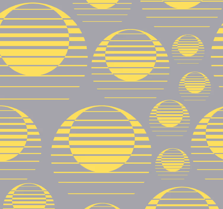 Geometric Dot Pattern wallpaper geometric - TenStickers