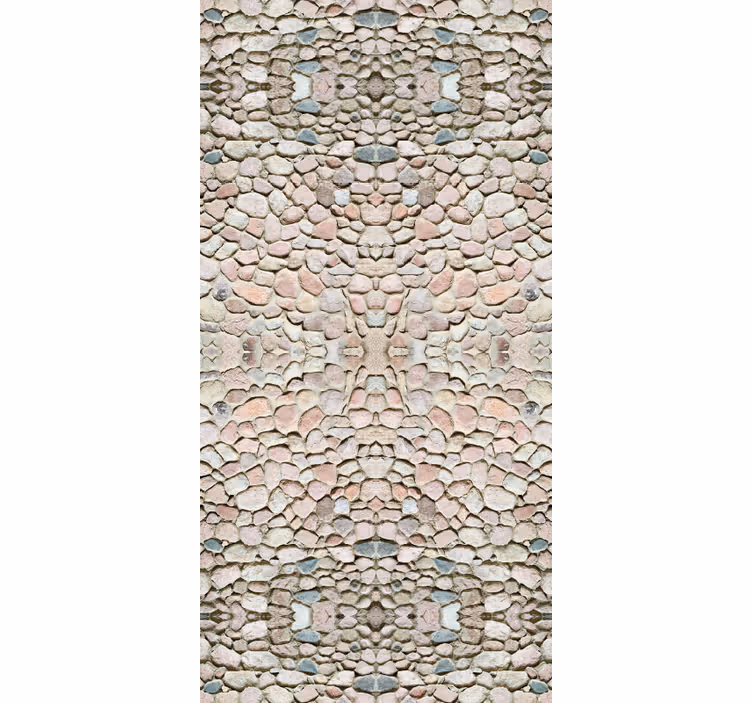 Rustic stone texture Stone Wallpaper - TenStickers