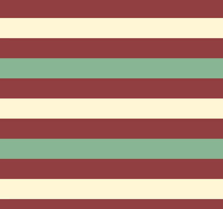 Water colour green and red horizontal Wallpaper - TenStickers