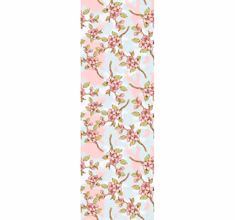 Blossoming Branches flowers wallpaper - TenStickers