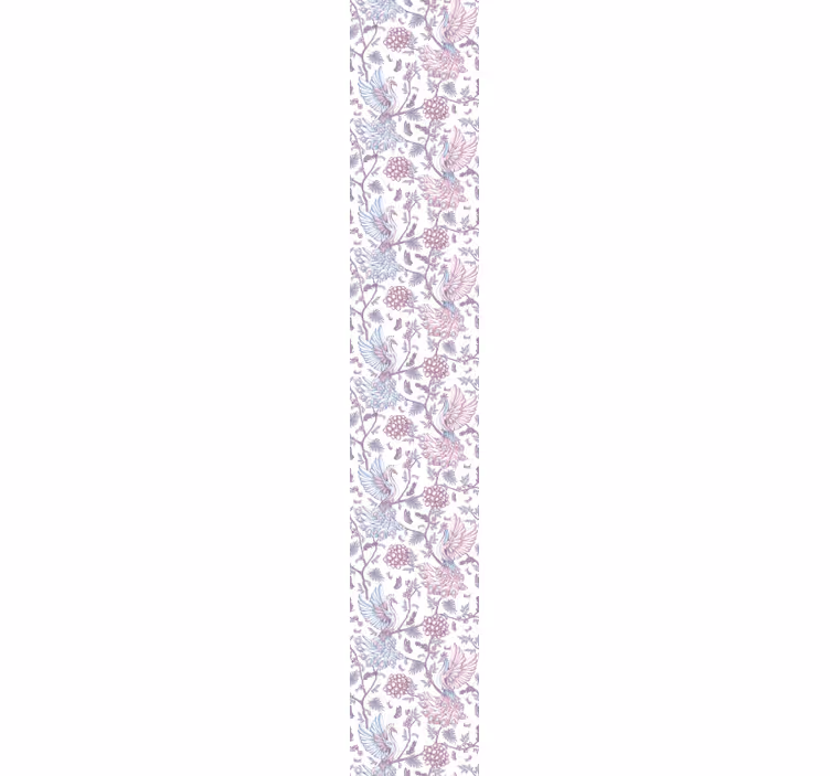 Ornamental Avian Elegance ornamental wallpaper - TenStickers