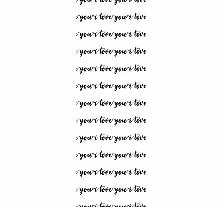 Love Your Life lettering wallpaper - TenStickers