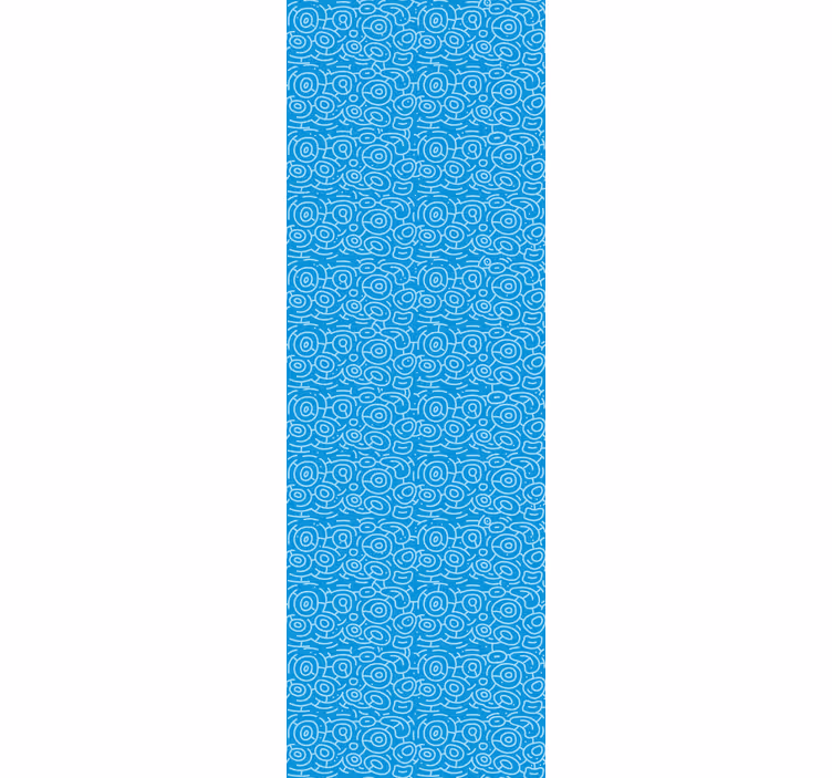 Spiral Geometric Pattern wallpaper geometric - TenStickers