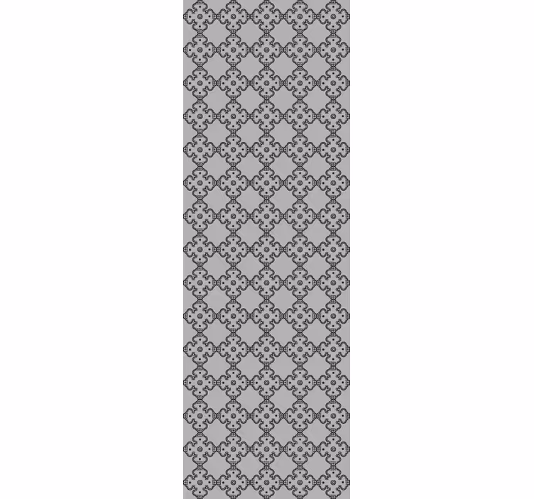 Intricate Quatrefoil ornamental wallpaper - TenStickers